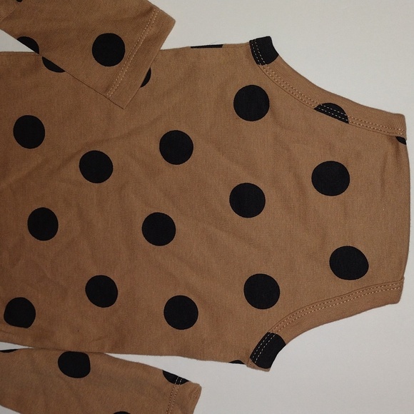 Carter's Girls Polka Dot Onesie 18 Months New No Tags - Picture 6 of 6